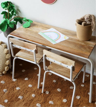 KidsDepot stoel Origineel - donker grijs - set van 2 sfeerfoto