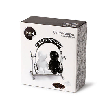 Balvi zout en peper set metaal keramisch verpakking