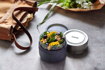 Black+Blum Glass Lunch Pot Large - Ø120mm - Gray