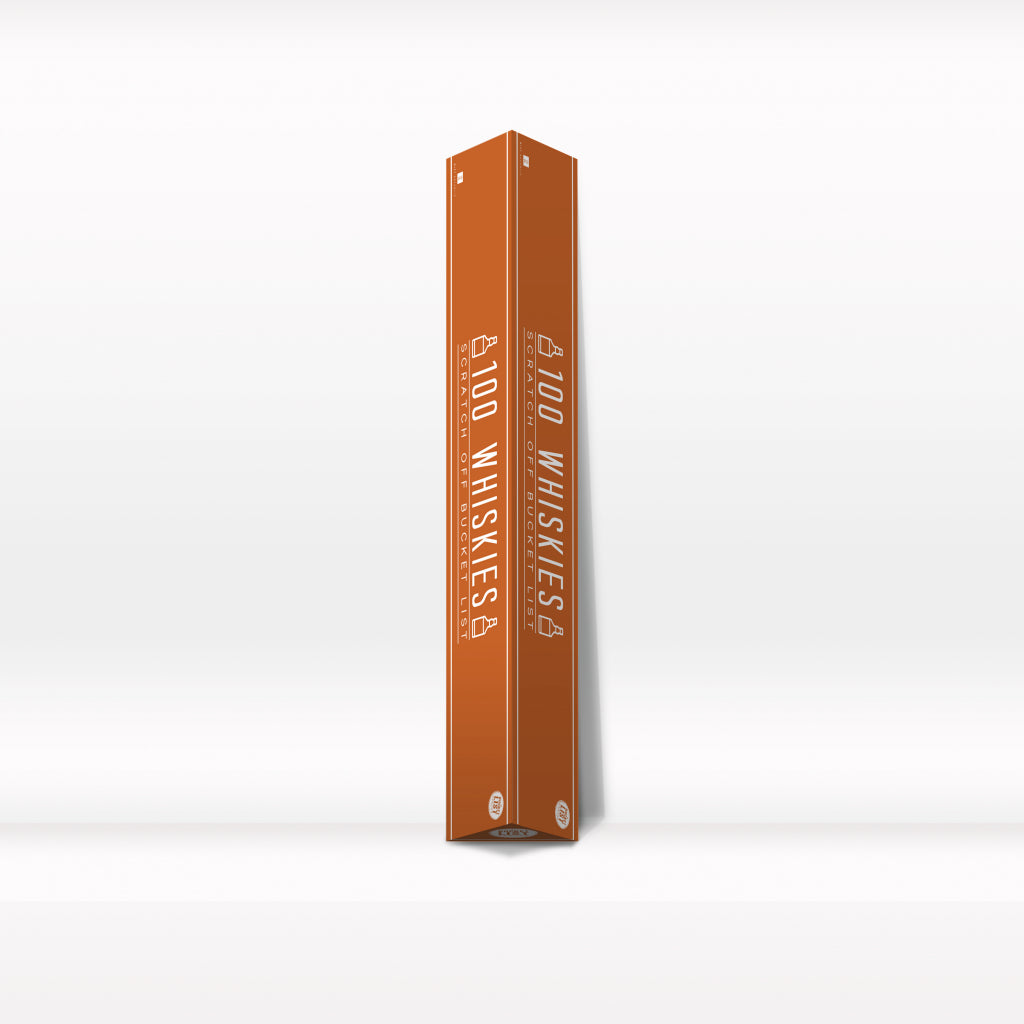 Gift Republic Scratch Poster - 100 Whiskeys