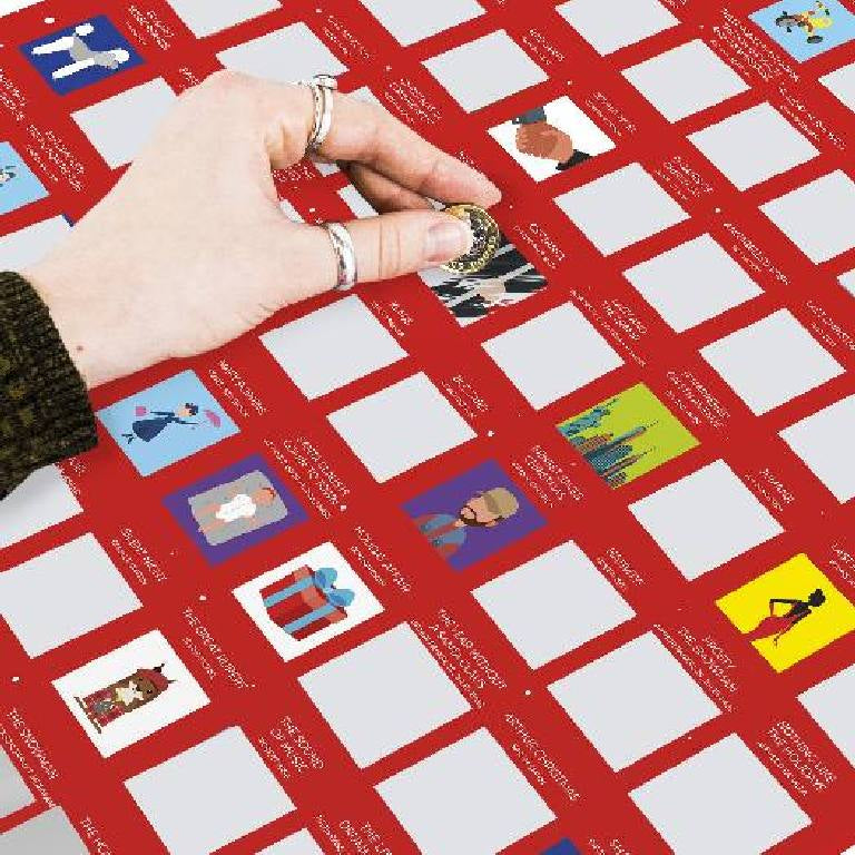 Gift Republic Krasposter - 100 Kerstfilms