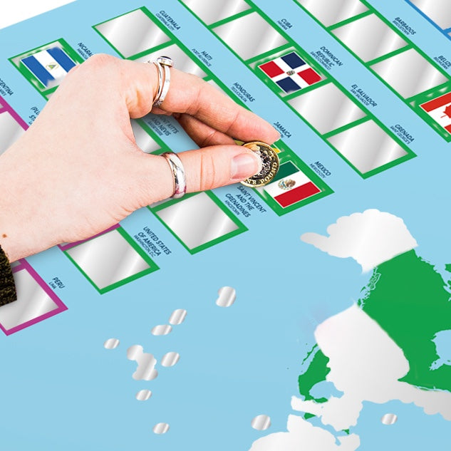 Gift Republic Krasposter - Wereldverkenner