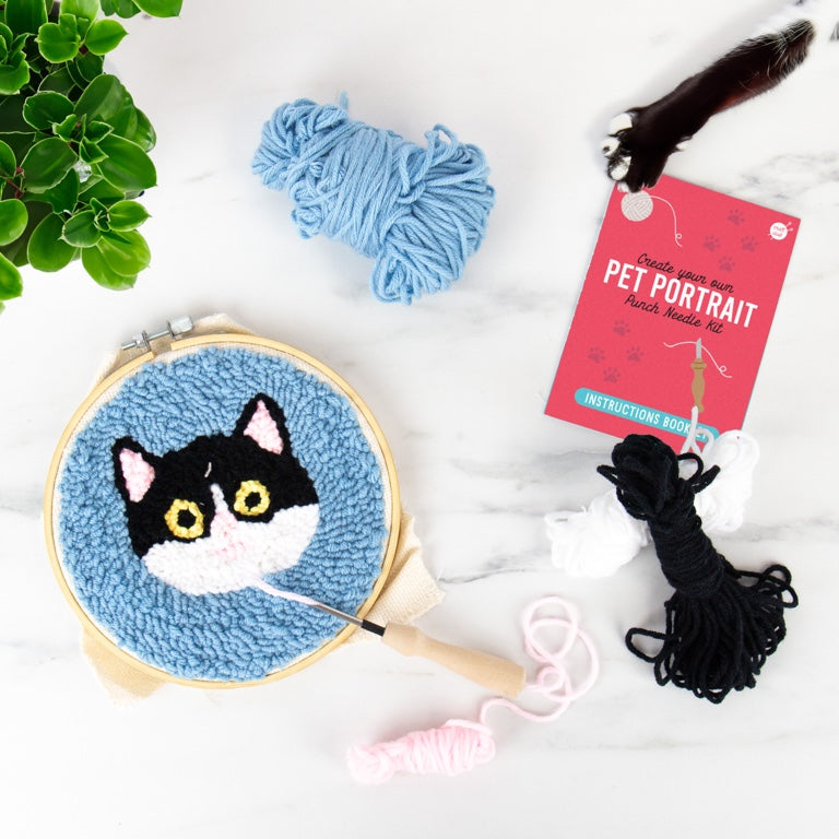 Gift Republic DIY kit - Cat Punch Needle