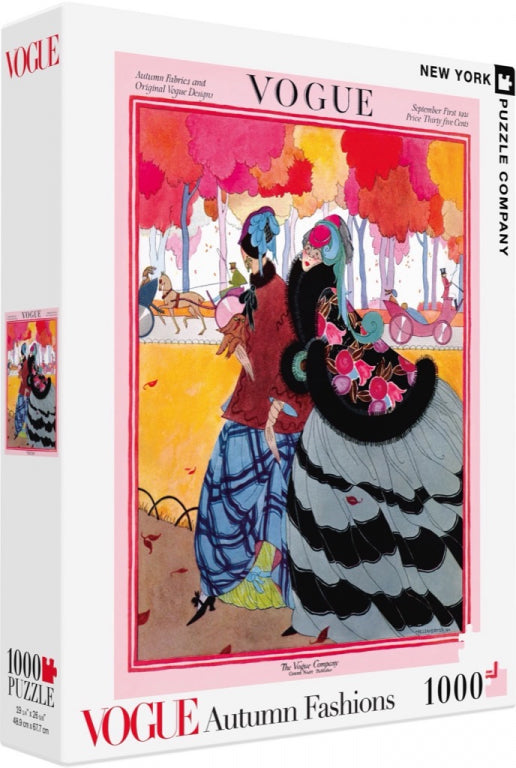 New York Puzzle Company Herbstmode-Puzzle – 1000 Teile