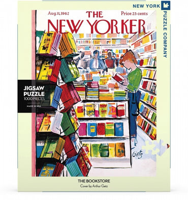 New York Puzzle Company Puzzel De Boekwinkel - 1000 stukjes