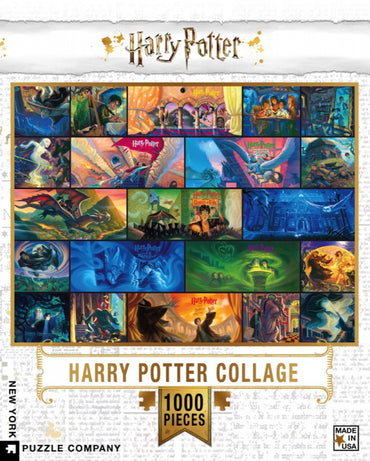 New York Puzzle Company Puzzel Harry Potter Collage - 1000 stukjes