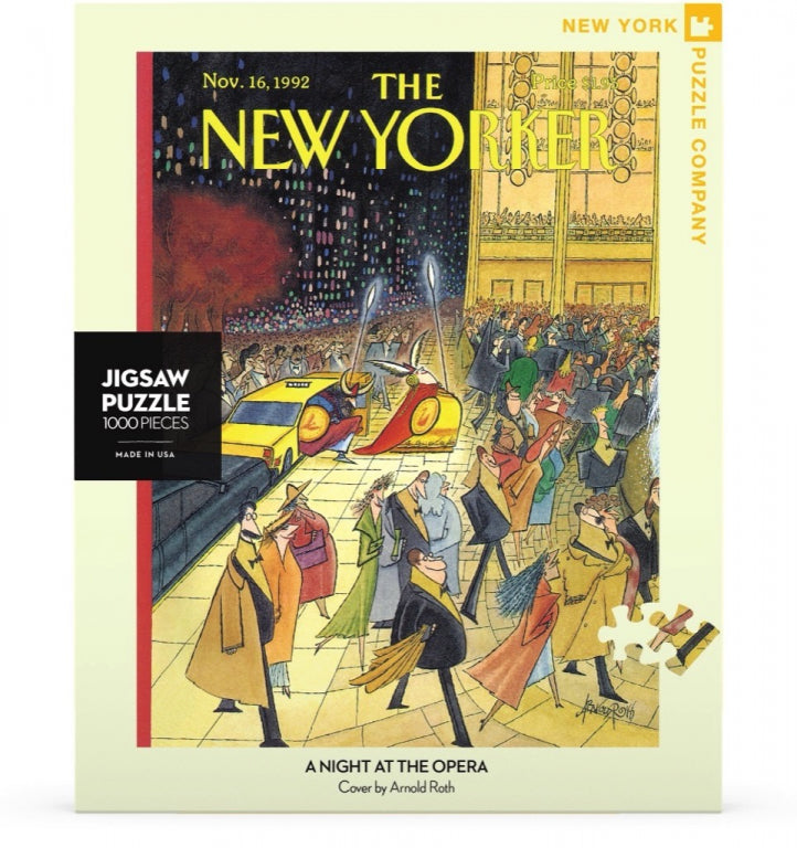 New York Puzzle Company Puzzel Een Nacht in de Opera - 1000 stukjes