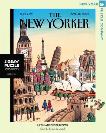 New York Puzzle Company Puzzel Ultieme Bestemming - 1000 stukjes
