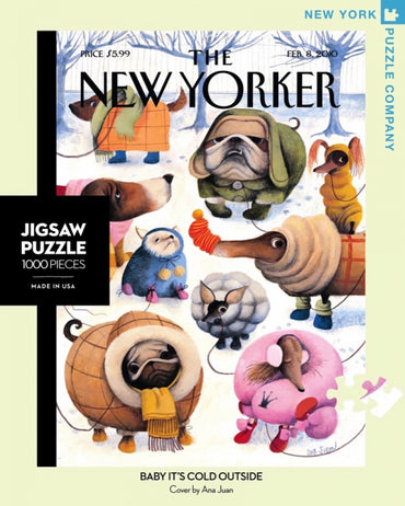New York Puzzle Company Puzzel Baby It’s Cold Outside - 1000 stukjes