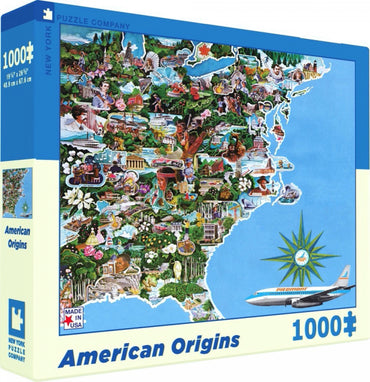 New York Puzzle Company Puzzle mit amerikanischem Ursprung – 1000 Teile