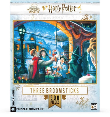 New York Puzzle Company Puzzle The Three Broomsticks - 500 pieces
