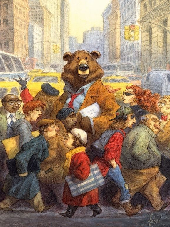 New York Puzzle Company Puzzel Stad Beer - 1000 stukjes