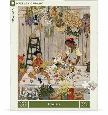 New York Puzzle Company Puzzel Bloemisten - 1000 stuks