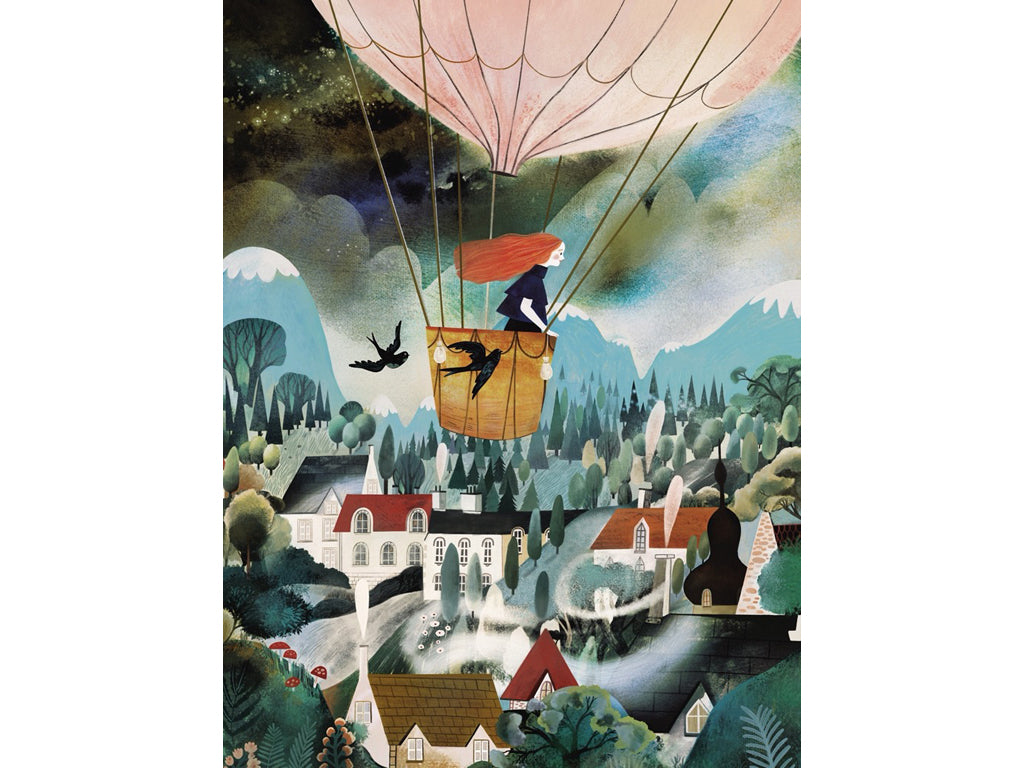 New York Puzzle Company Puzzle Auf einer Reise - 1000 Teile