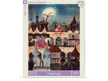 New York Puzzle Company Puzzel Night Saga - 500 stukjes