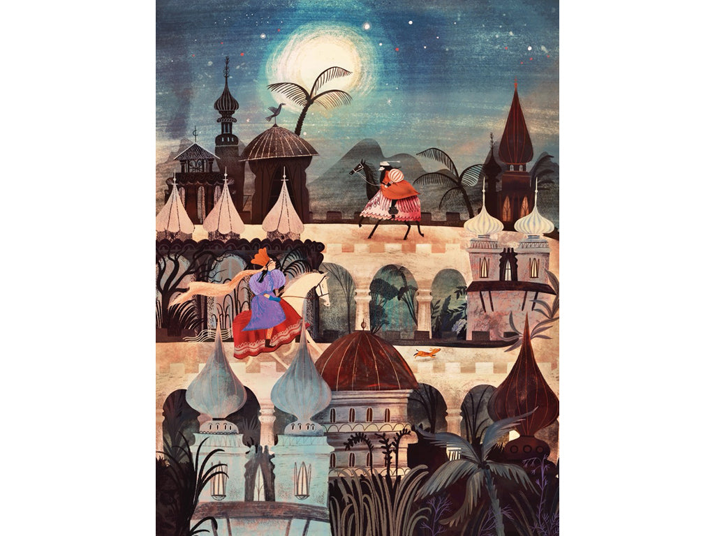 New York Puzzle Company Puzzel Night Saga - 500 stukjes