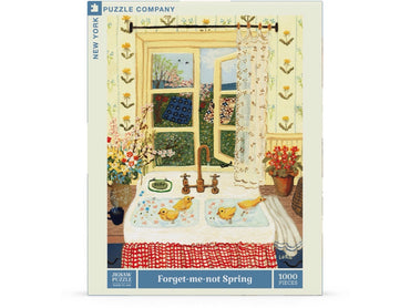 New York Puzzle Company Puzzle Forget-me-not Spring - 1000 pieces