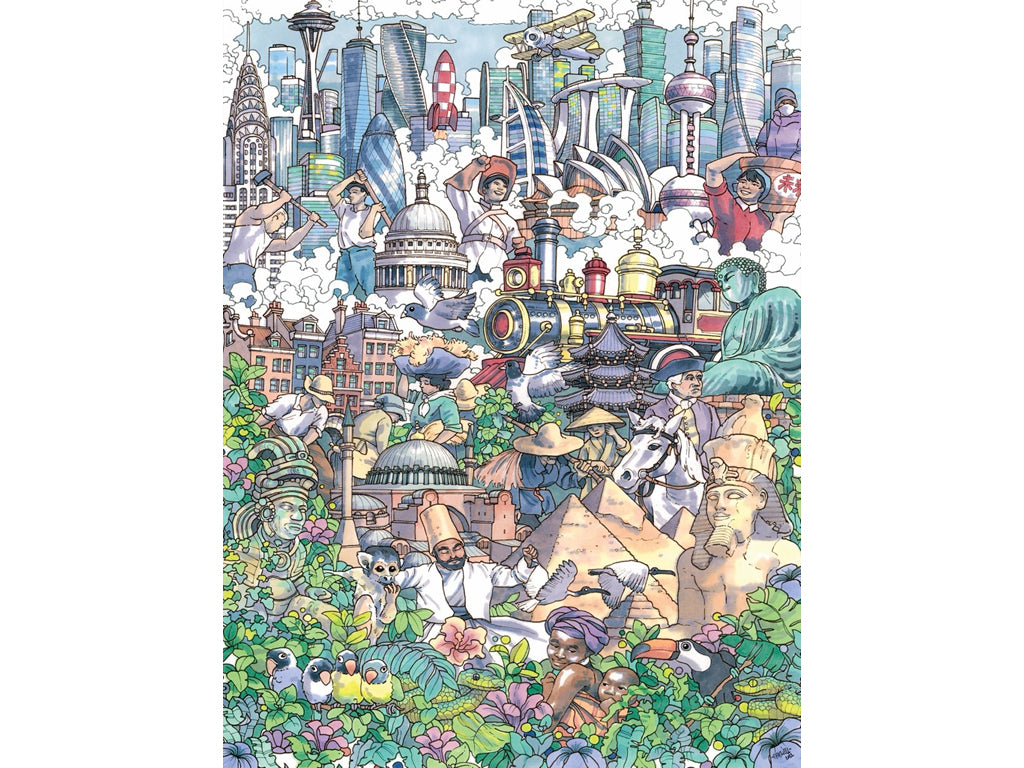 New York Puzzle Company Puzzel Passage of Time - 1000 stukjes