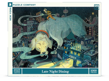New York Puzzle Company Puzzel Laat Dineren - 1000 stukjes