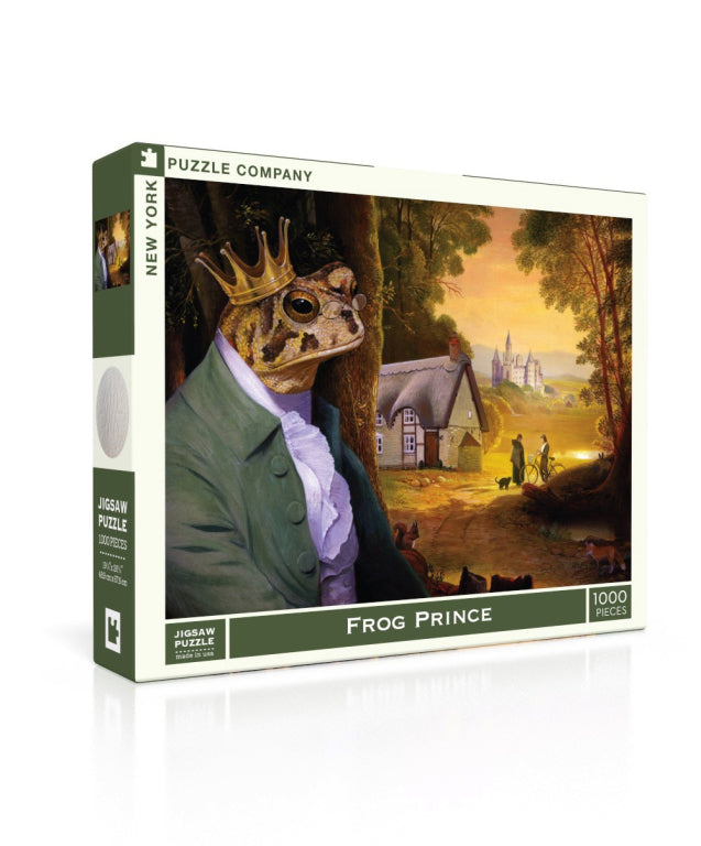 New York Puzzle Company Frog Prince Puzzle - 1000 pieces