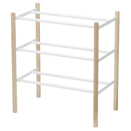 Yamazaki uitschuifbaar Schoenenrek - wit