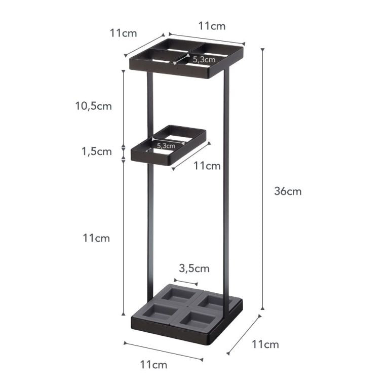Yamazaki Tower Umbrella Stand - Black