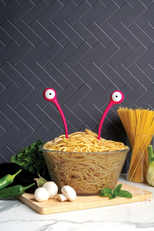 Ototo Pastalepel & opscheplepel Pasta Monsters - Roze