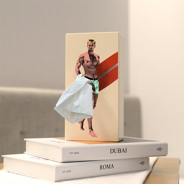 Spextrum Tissue Holder Tissue Up Boy - Beige