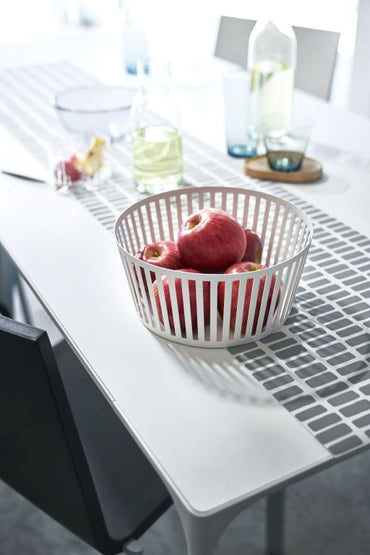 Yamazaki Tower Fruitmand diep - Wit sfeer foto