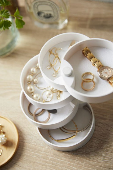 Yamazaki Tosca Sieradenorganizer 5-laags - Wit sfeer