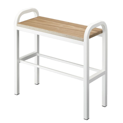 Yamazaki Schoenenrek met Houten Plank - Toren - Wit