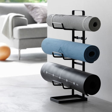 Yamazaki Tower Storage Rack voor fitnessaccessoires - Zwart sfeer