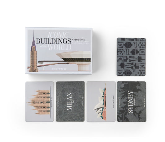 Printworks Memory Game - Iconic Buildings
