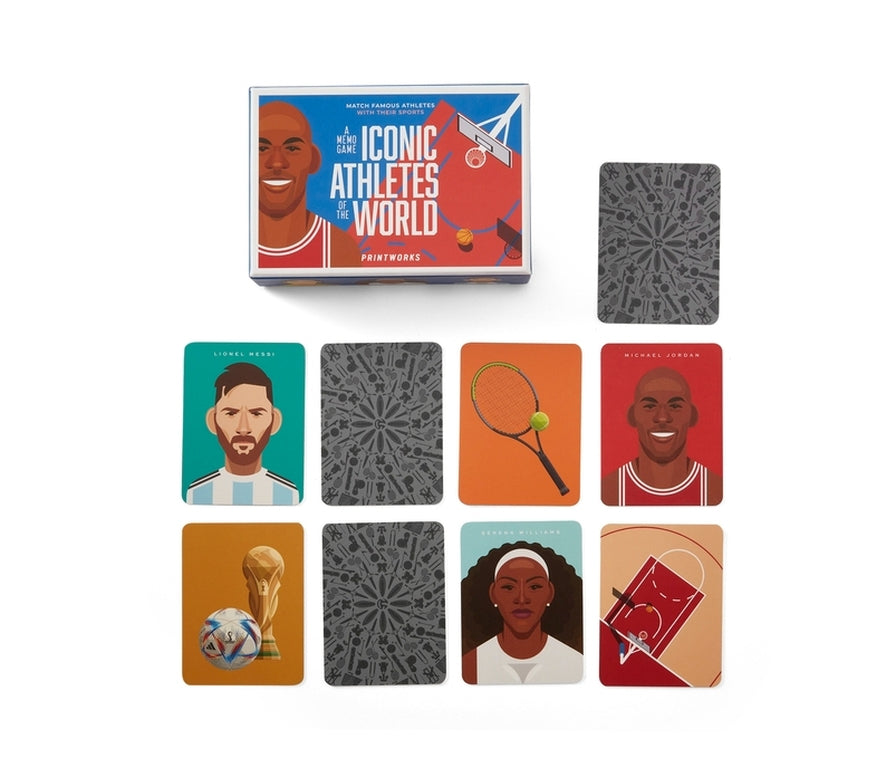 Printworks Memory-Spiel – Kultsportler