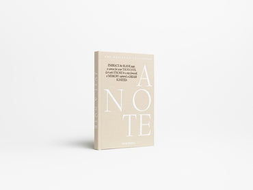 Printworks Notebook - Just a Note notitieboek - Beige