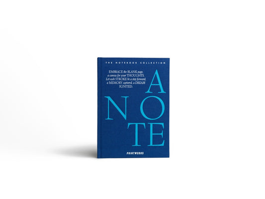 Printworks Notebook - Just a Note - Blue