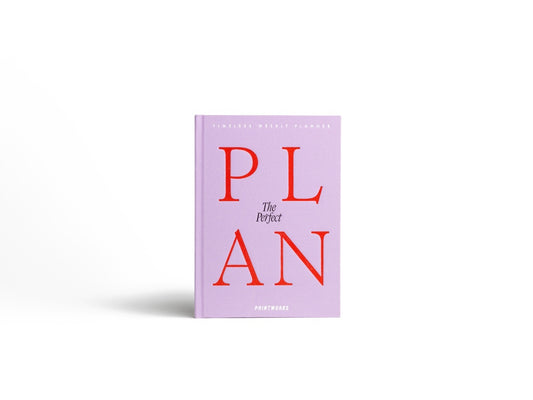 Printworks Weekly Planner - The Perfect Plan - Violet