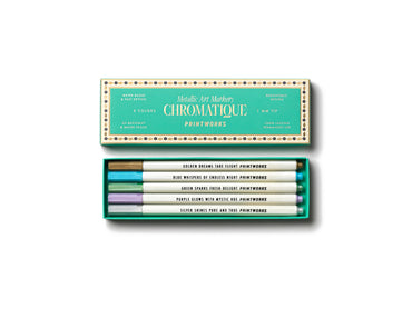 Printworks Pens set of 5 - Metallic