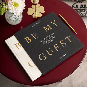 Printworks Gastenboek - Antraciet/Wit