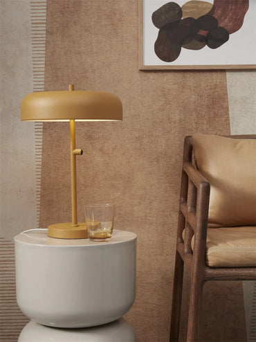 It's About Romi Tischleuchte Eisen Porto L, Senf