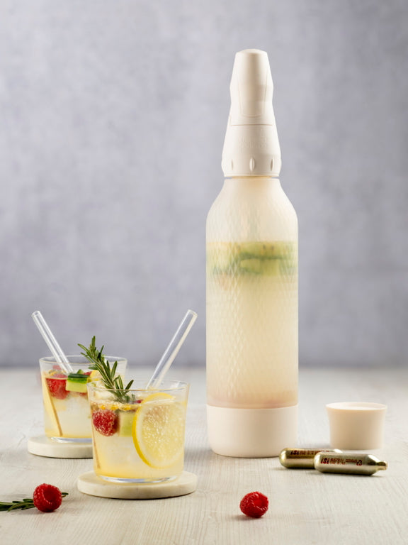 iSi Twist'n Sparkle Virtuoso Startset - 0,95 liter - Ivoor