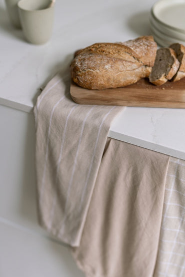 Walra Keukenset Lovely Linen 3-delig - Naturel