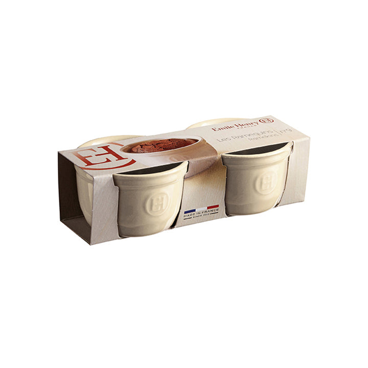 Emile Henry Pasteibakje N.9 set 2 stuks - Argile