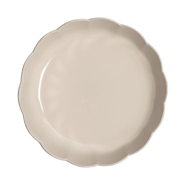 Emile Henry Madeleine Schaal rond gegolfd - Ø270mm - H 65mm - Argile