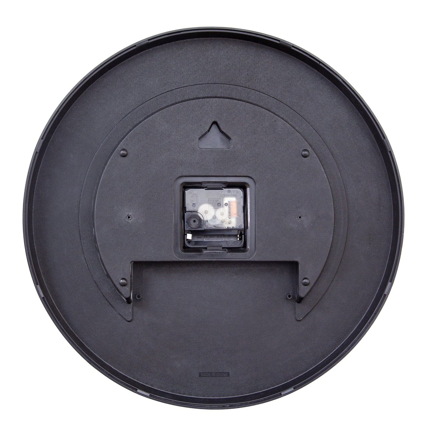 NeXtime Wandklok 35 cm - geruisloos - zwart/meerkleurig - ABS - nXt 'Game'