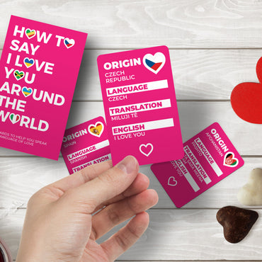 Gift Republic How To Say I Love You Around The World