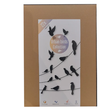 Assembli 3D-stadvogels urban birds in verpakking voorkant