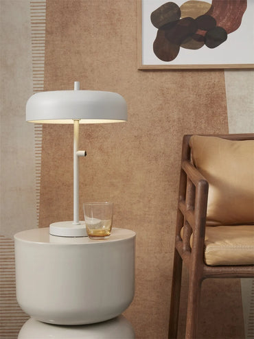 It's About Romi Tischleuchte Eisen Porto L, hellgrau