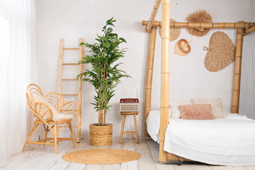 NeverLeafs Bambus-Kunstpflanze im japanischen Stil, 160 cm