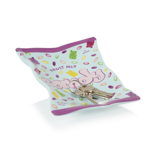 Bitten Design Candy Ceramic Tray met sleutels
